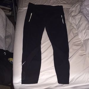 7/8 leggings with zipper pockets